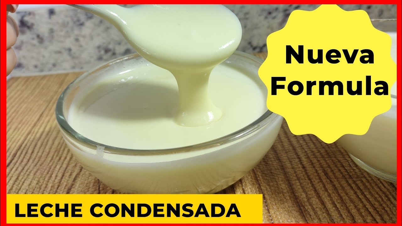 LECHE CONDENSADA CASERA EN 5 MINUTOS / LECHE CONDENSADA CASERA FACIL Y SIN LICUADORA / LECHERITA