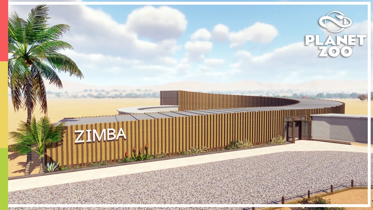 A Modern African Build｜Zimba Zoo & Safari - Episode 1 ｜Planet Zoo Speed Build