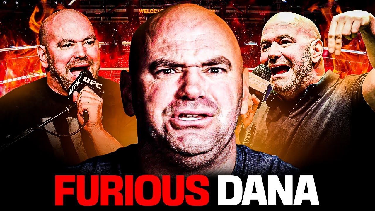 Dana White ANGRIEST Moments.