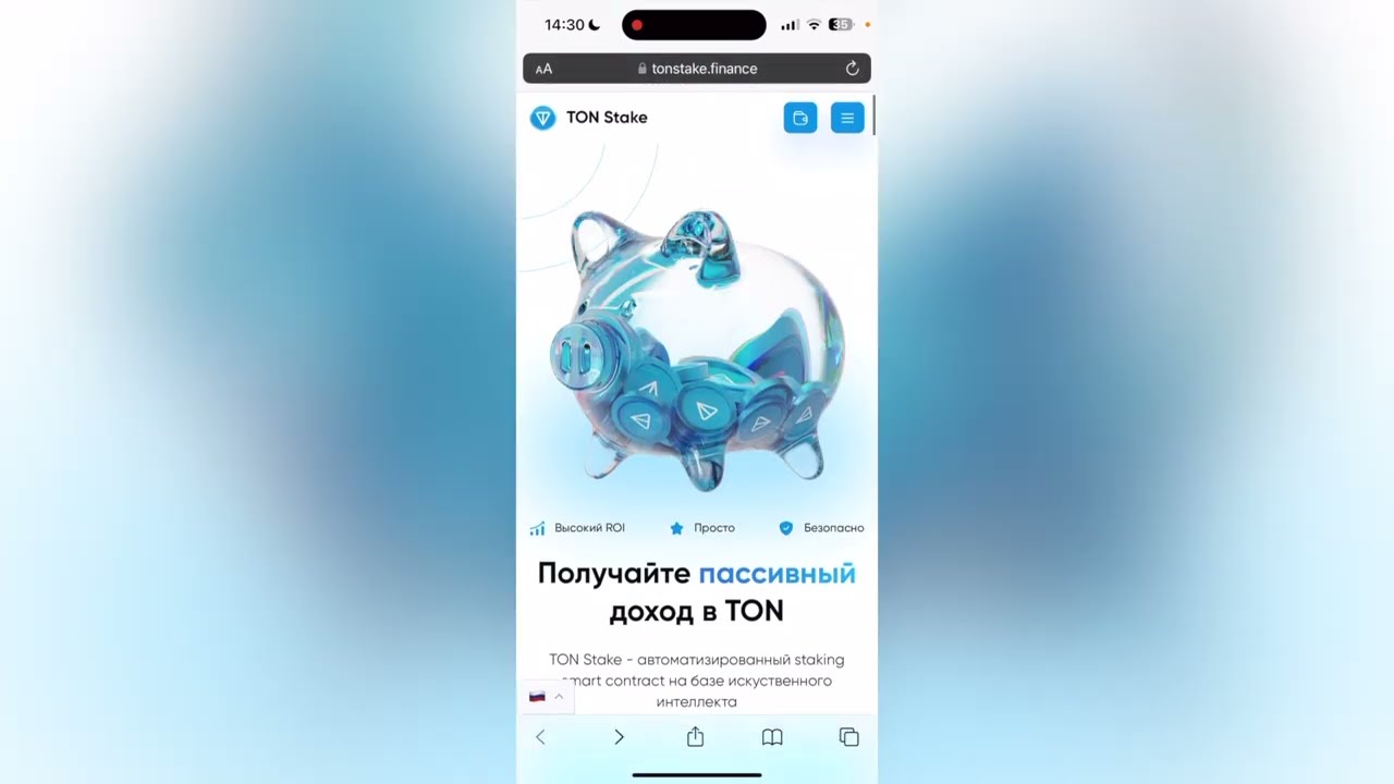 ОТЗЫВ на TONSTAKE.FINANCE (Работает ли стейкинг ТОН в 2025)
