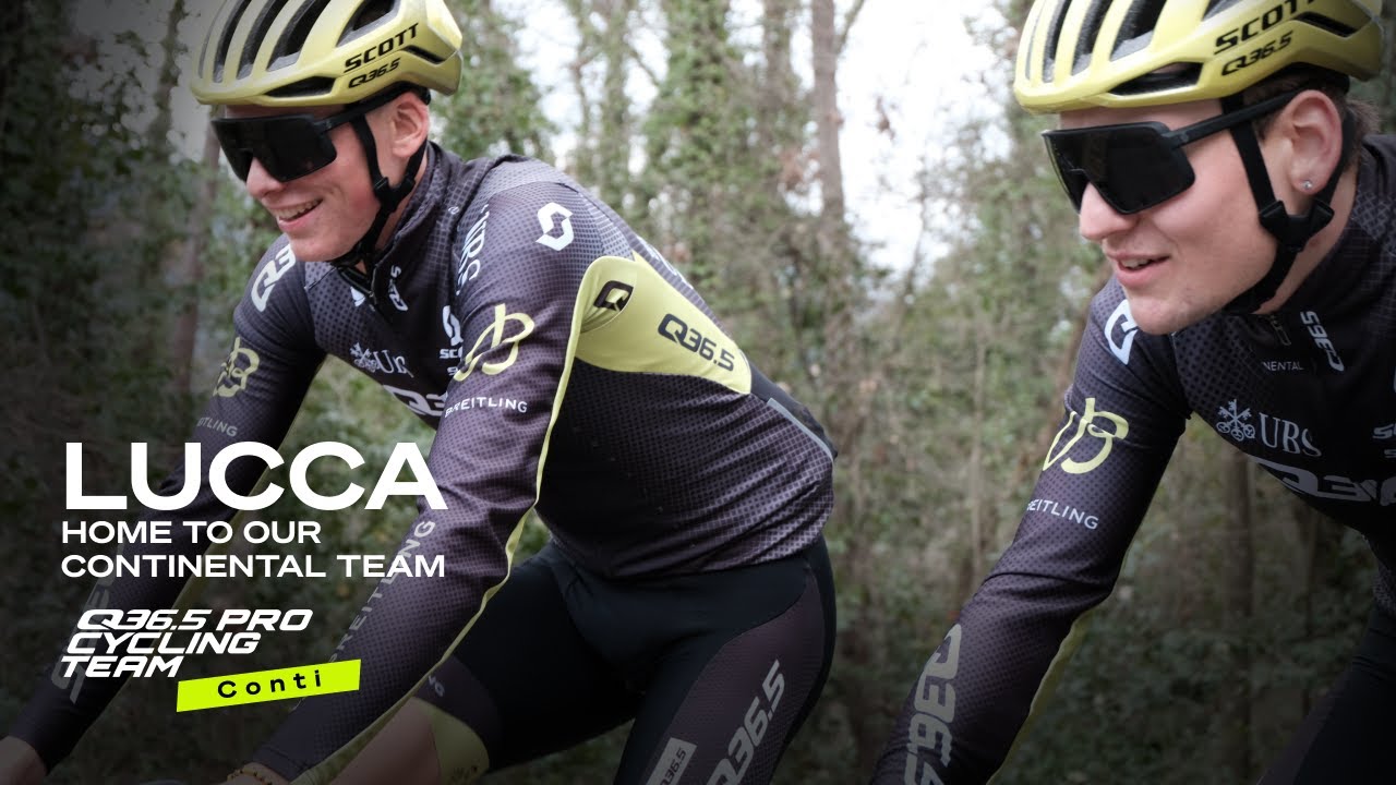 Discover Q36.5 Continental Team Service Course and Team House in Lucca, Italy.