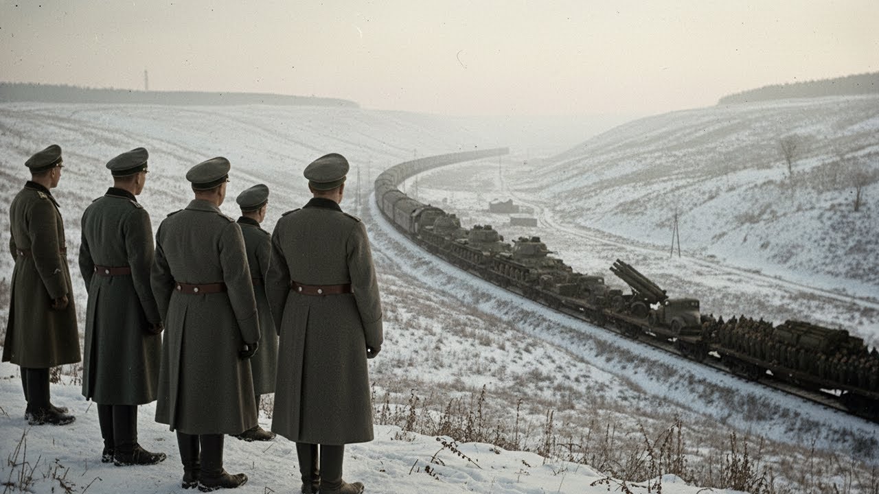 Wehrmacht viděl, jak SSSR přes noc přesouvá armádu po železnici, Německo bylo ztraceno!