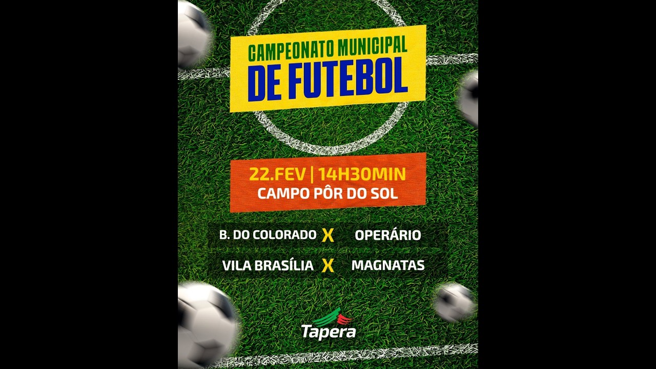 Campeonato Municipal de Futebol de Campo -Tapera
