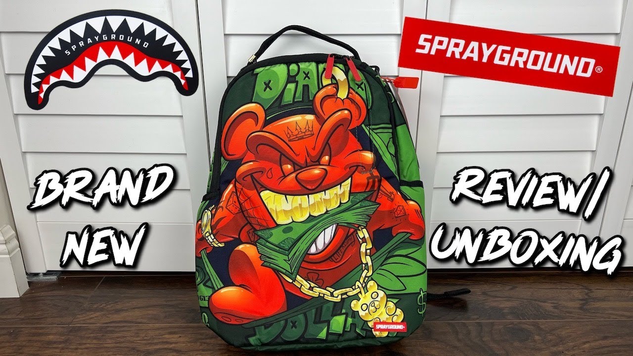 Распаковка нового пакета Sprayground🔥💸(Diablo Bustin Out DLXR)