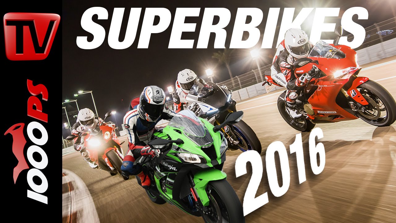 Kawasaki ZX-10R - Vergleich Superbikes 2016  | BMW S 1000 RR, Yamaha R1M, Ducati 1299 Panigale S