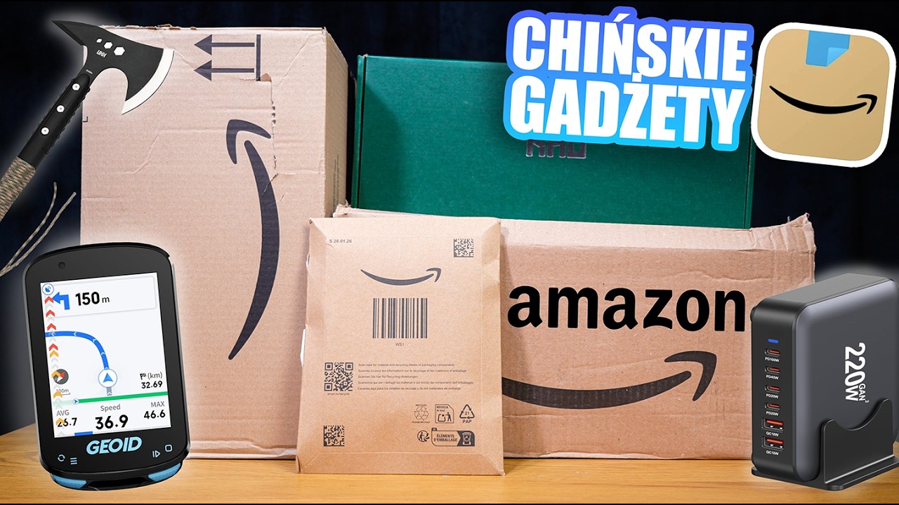 Chińskie Gadżety z Amazon.pl - Testujemy okazje z wysyłką&nbsp;z EU