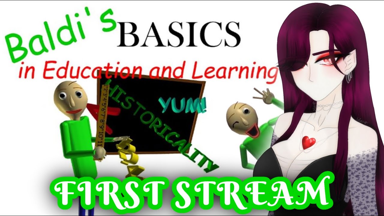 BEING TORMENTED BY BALDI?! | Baldi's Basics | StarrySweetASMR | FIRST STREAM/TEST