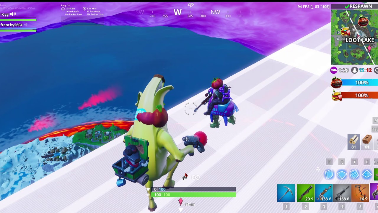 Going on top of the Wall in Food Fight (ORIGINAL)