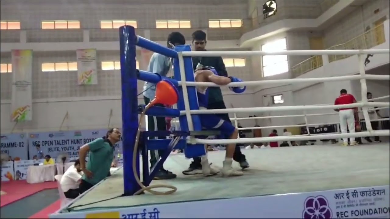 Mohit Bhandari won Against S.S.C.B. Semifinal Bout👊R.E.C. Talent Hunt Programe Guwahati Assam🏆