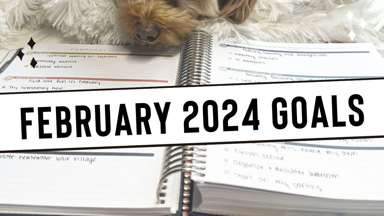 My February 2024 Goals | MakseLife Horizontal