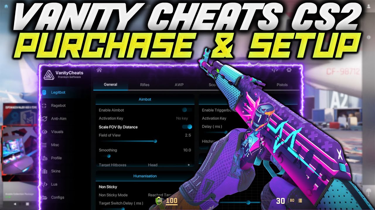 How To Setup VANITY CHEATS CS2 (Install Guide And Showcase)