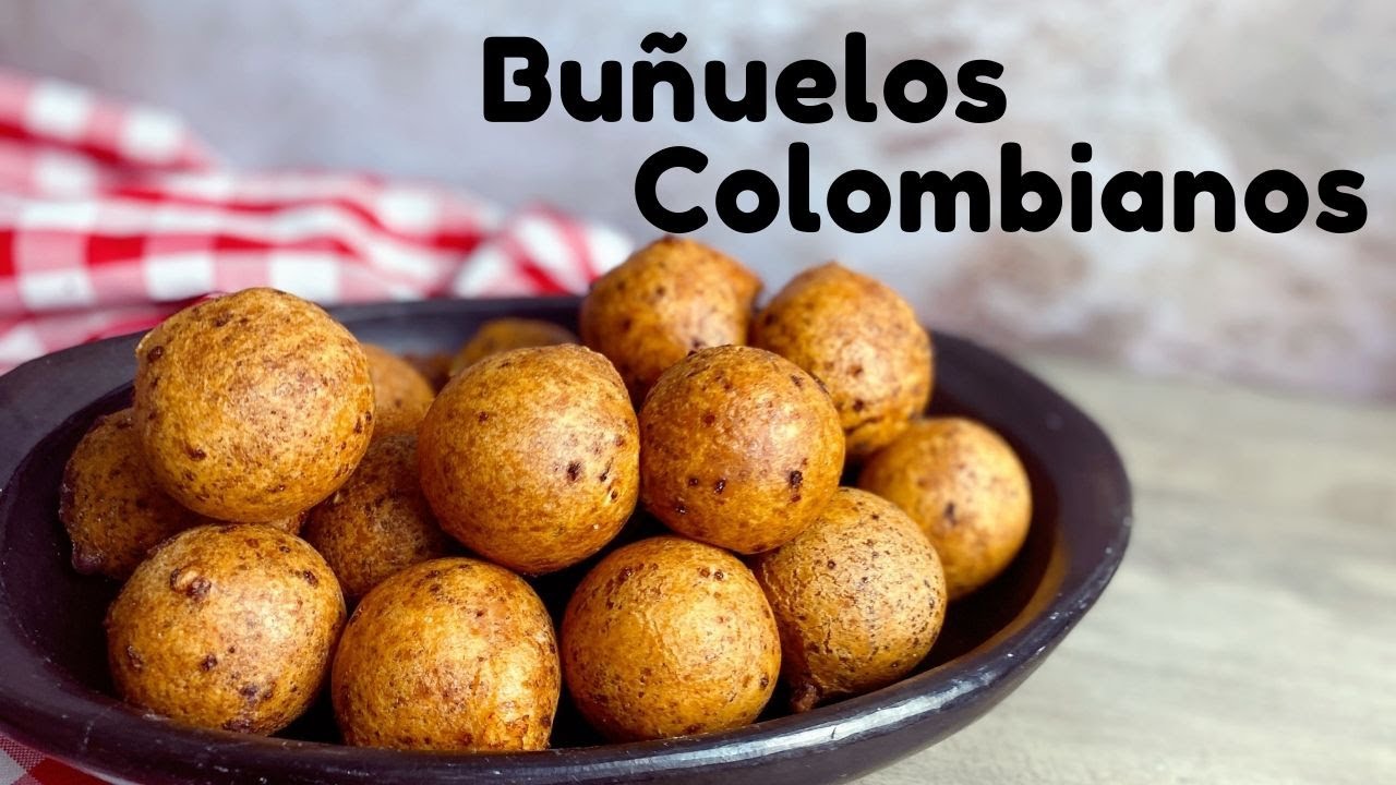 BUÑUELOS COLOMBIANOS | Receta si vives fuera de Colombia!!