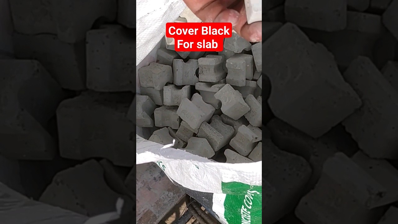 Concrete Cover Block #coverblock #construction #civilengineering#youtubeshorts #youtube#shortsvideo