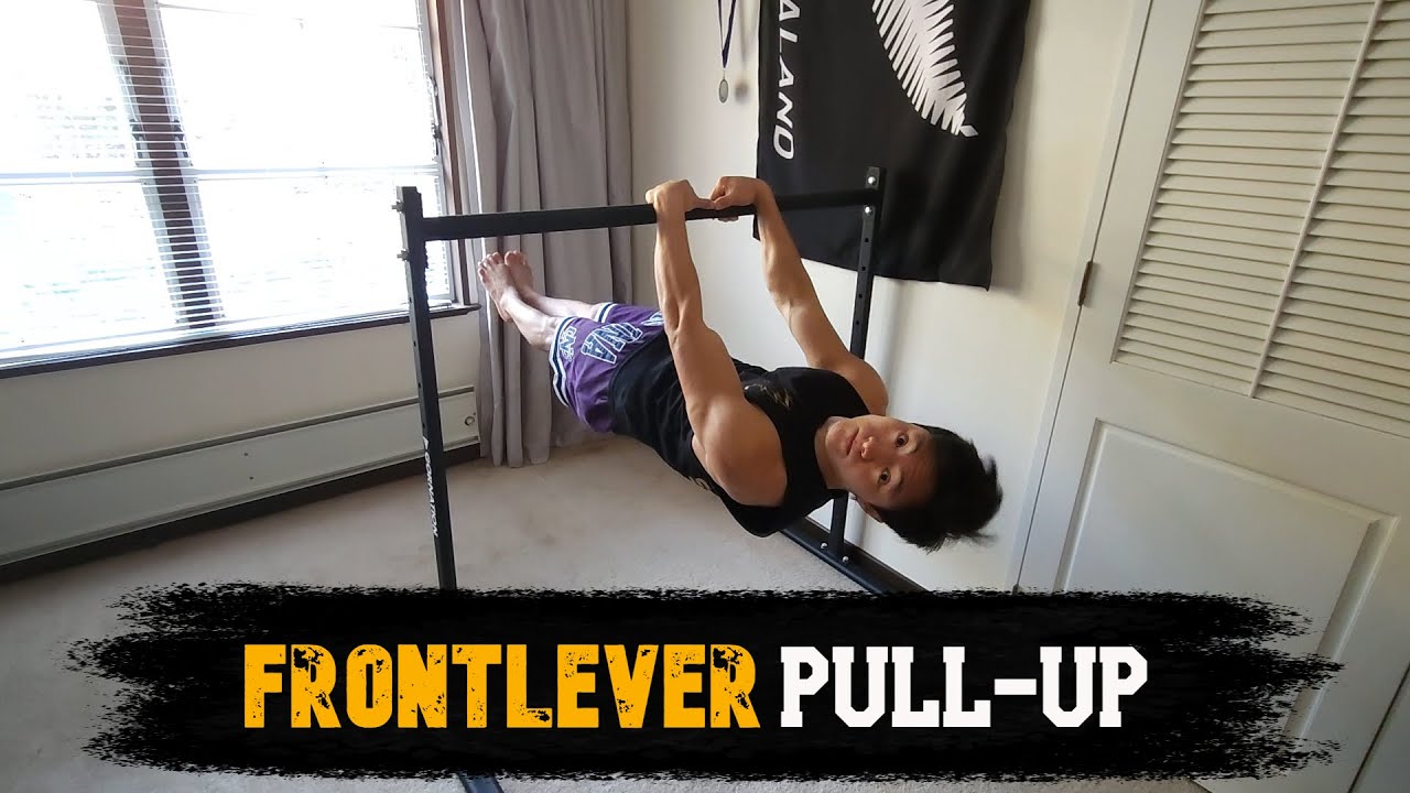 How To FRONT LEVER PULL-UP Tutorial - Superhuman Pulling Strength!