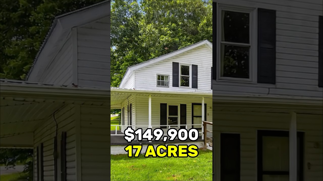 Fixer-Upper with Potential on 17 Acres in Rockcastle County. $149,900