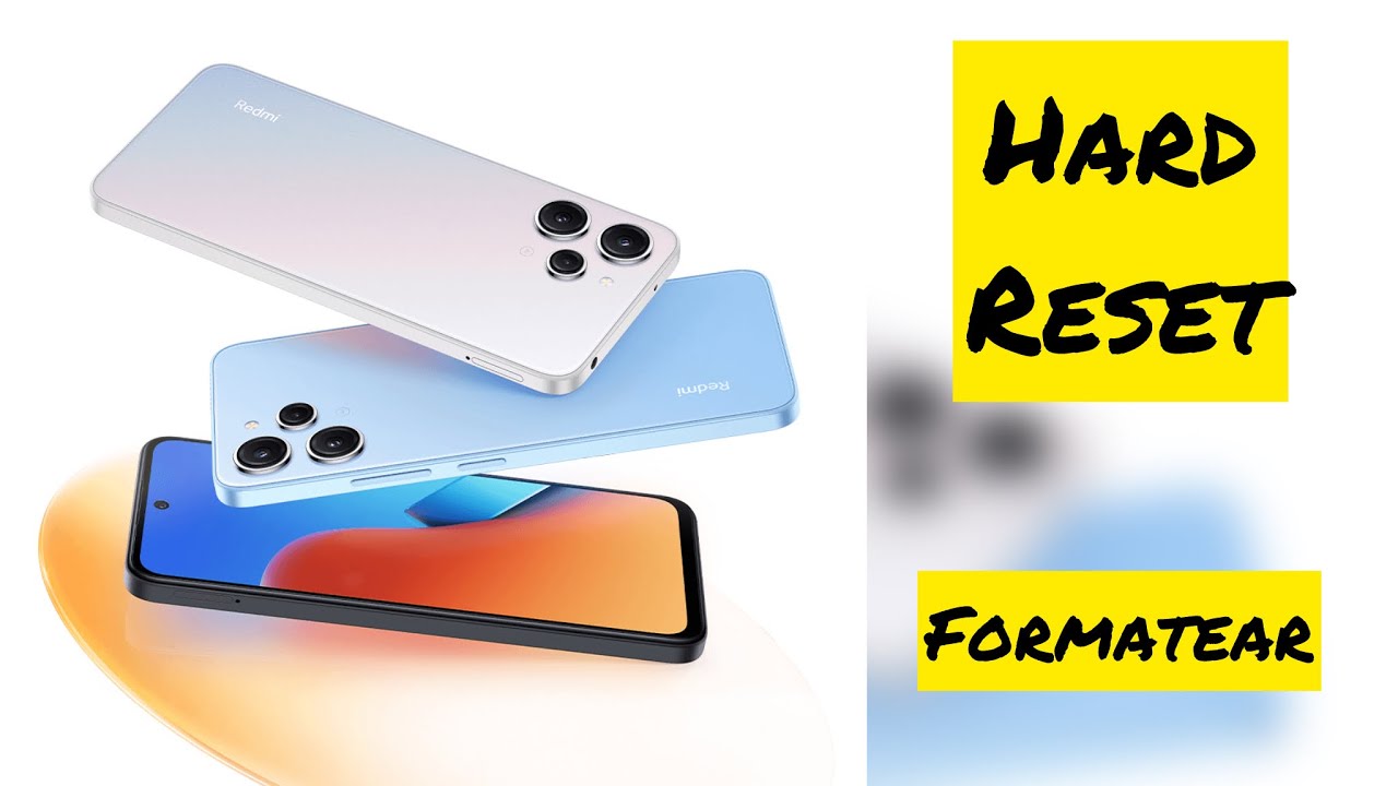 COMO formatear Xiaomi Redmi 12 [ HARD RESET ] como restaurar de fabrica