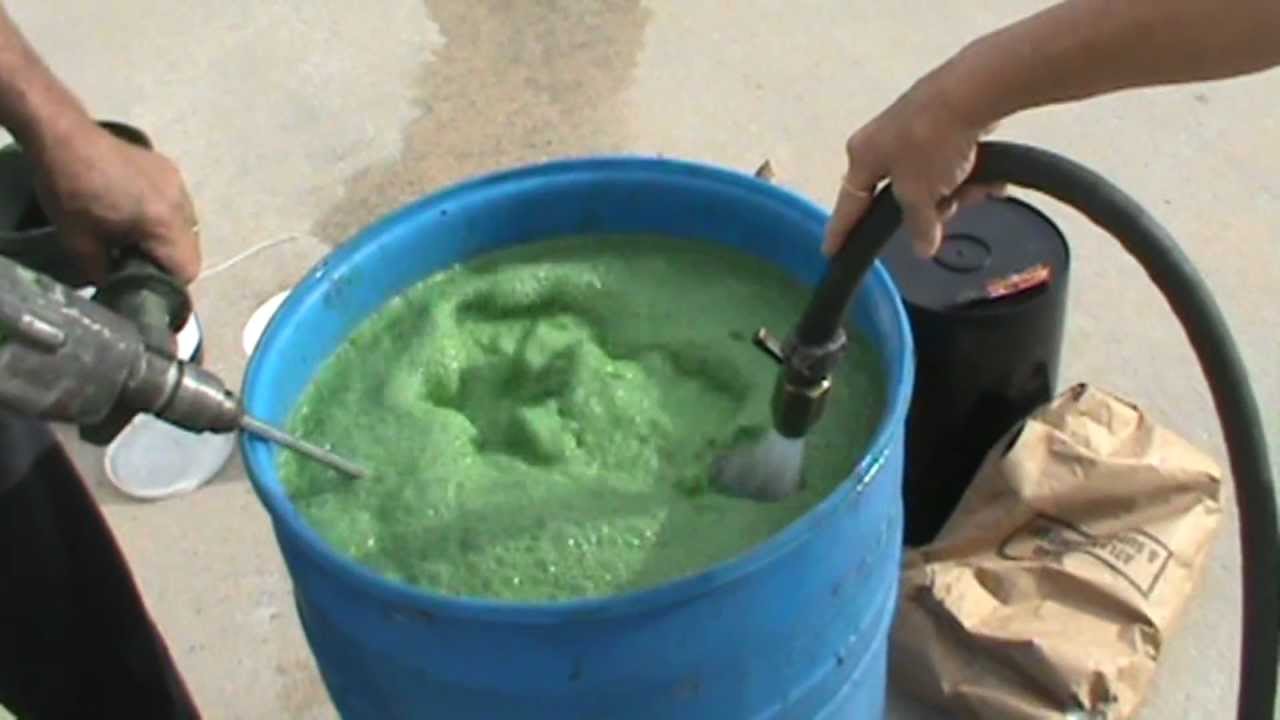 Tennis Court Paint Mixing EnviroCoat SuperConcentrate