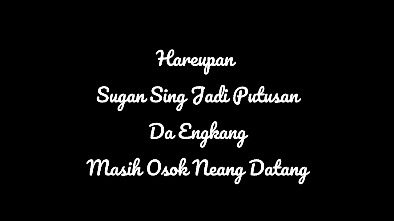 EUIS KOMARIAH - DEGUNG BULAN SAPASI (LIRIK)