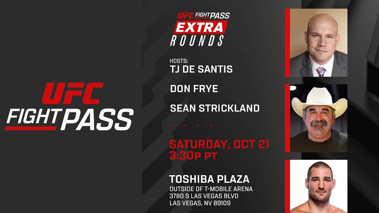 Extra Rounds LIVE from PBR Las Vegas | Don Frye, Sean Strickland and TJ De Santis