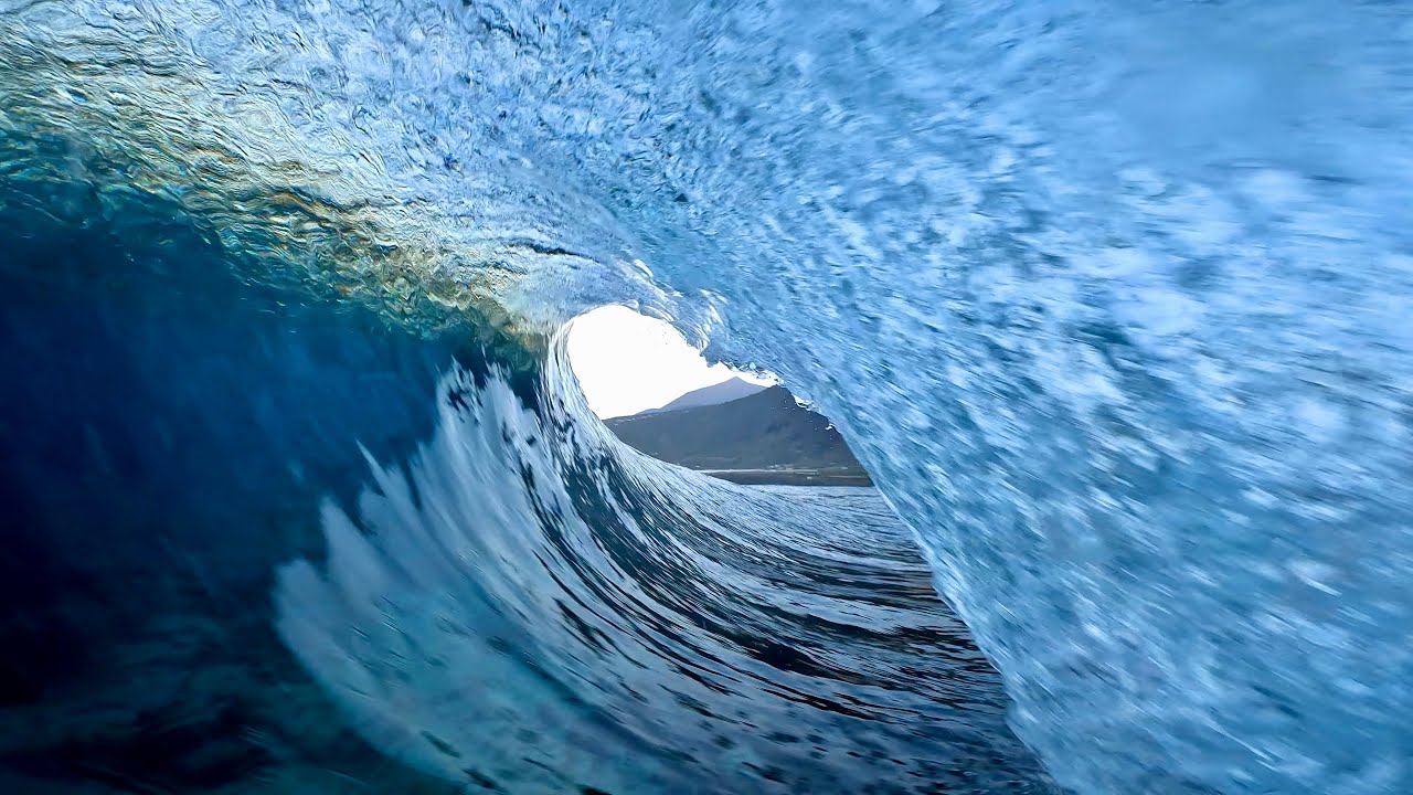 POV BODYBOARD - EPIC DEEP BARRELS DURING A SHORT SUNRISE SESSION