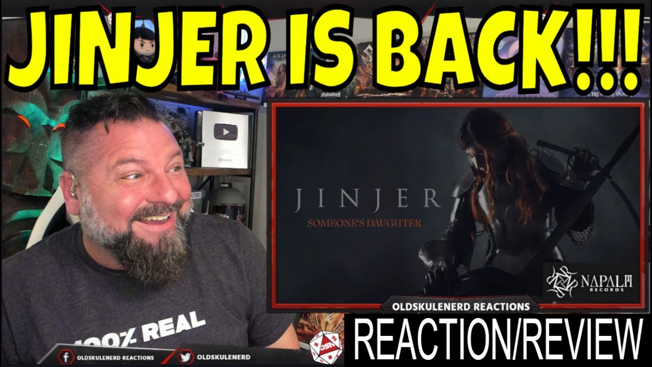JINJER - Someone's Daughter (Official Video) OLDSKULENERD REACTION |