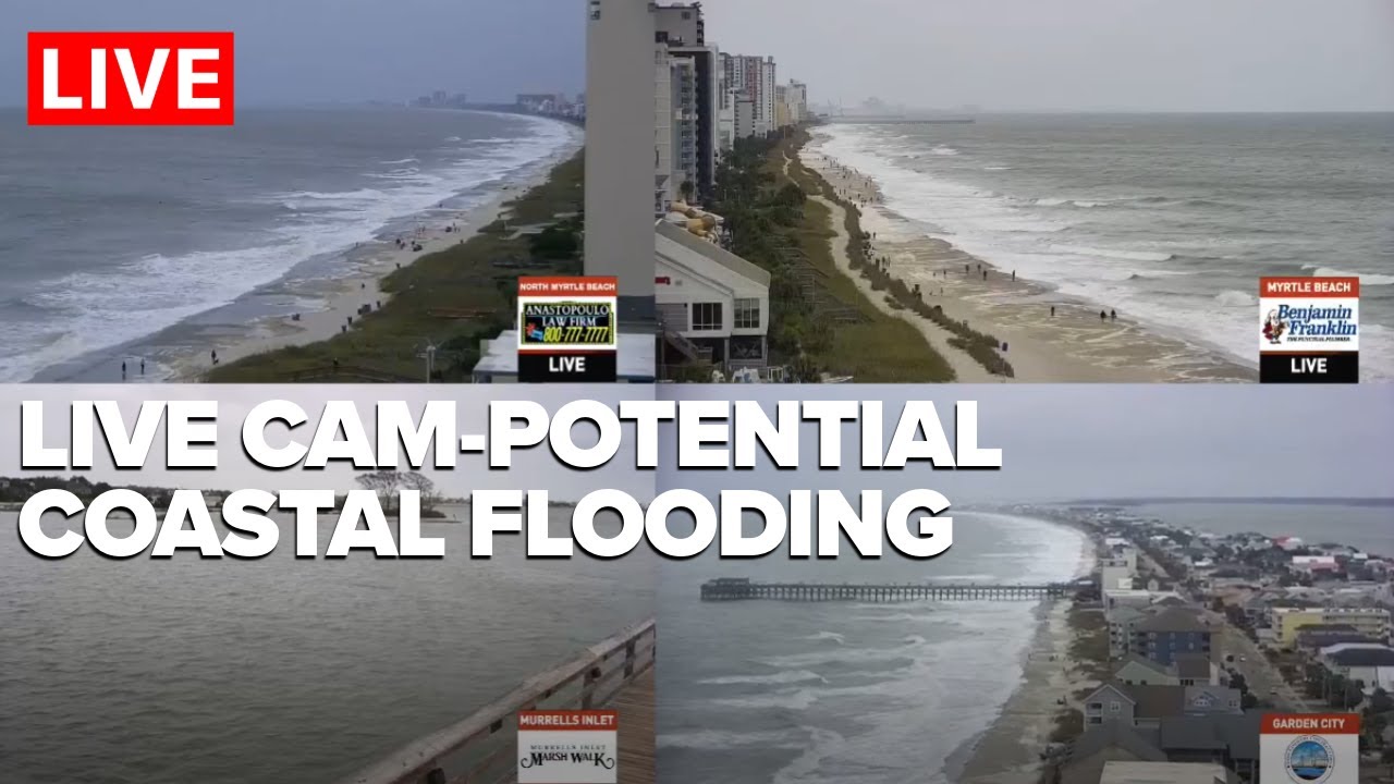 Grand Strand king tides, potential flooding