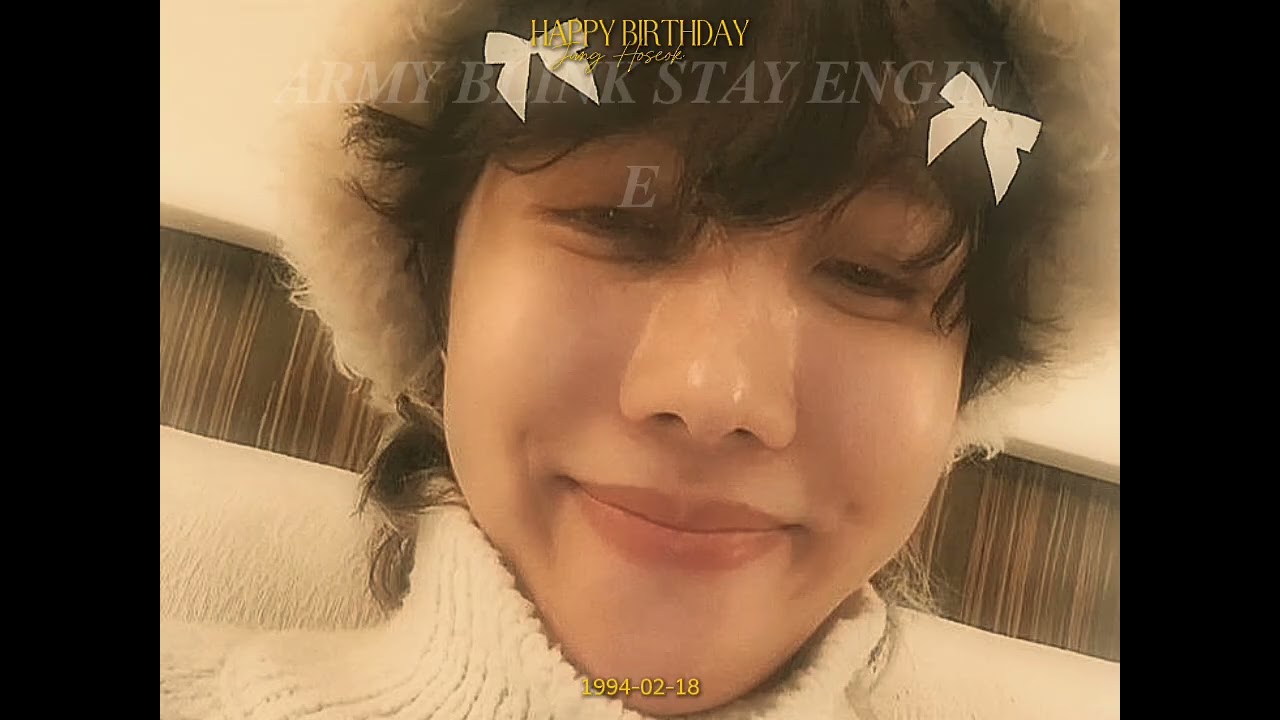 𝑯𝒂𝒑𝒑𝒚 𝒃𝒊𝒓𝒕𝒉𝒅𝒂𝒚 𝒉𝒐𝒃𝒊#happybirthdayhobi#jhope#bts 
