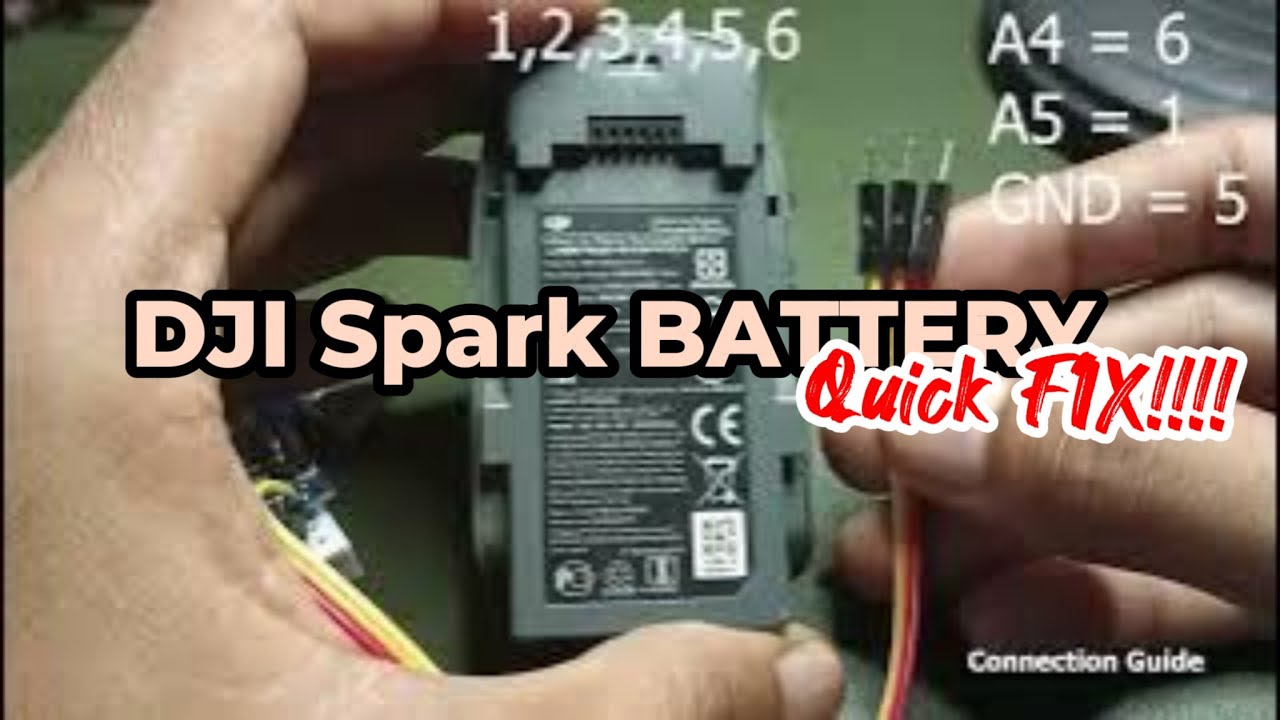 EASY DJI Spark and Mavic Battery Relair Using Arduino Nano