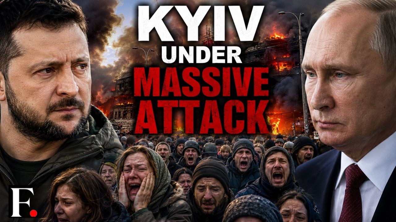 Russia Launches Massive Missile | Drone Attack on Kyiv | Ukraine-Russia War