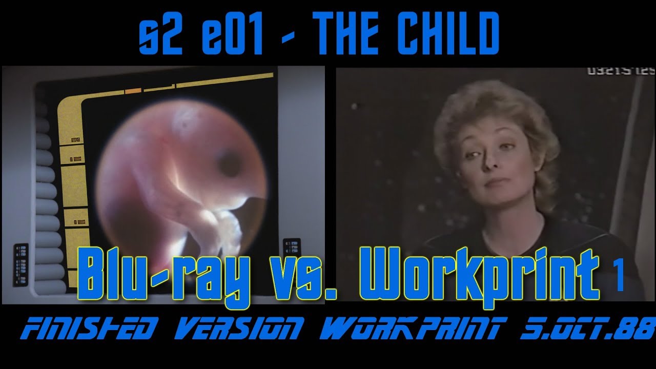 The Child - finished episode vs. workprint 5.Oct.1988 - part 1/2