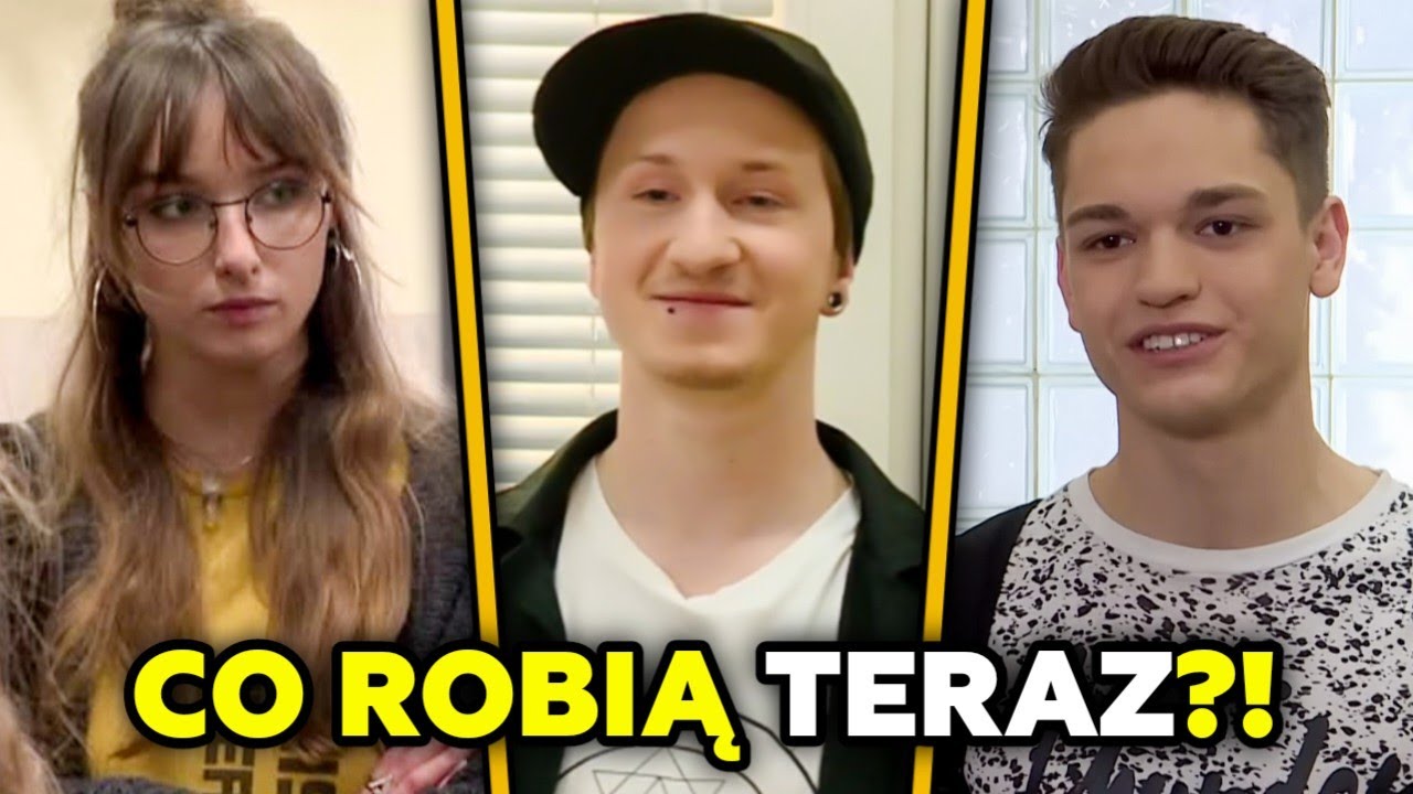 CO SIĘ STAŁO Z UCZNIAMI SERIALU Szkoła TVN (TVN, TVN7, Player, Gienek Zielonka)