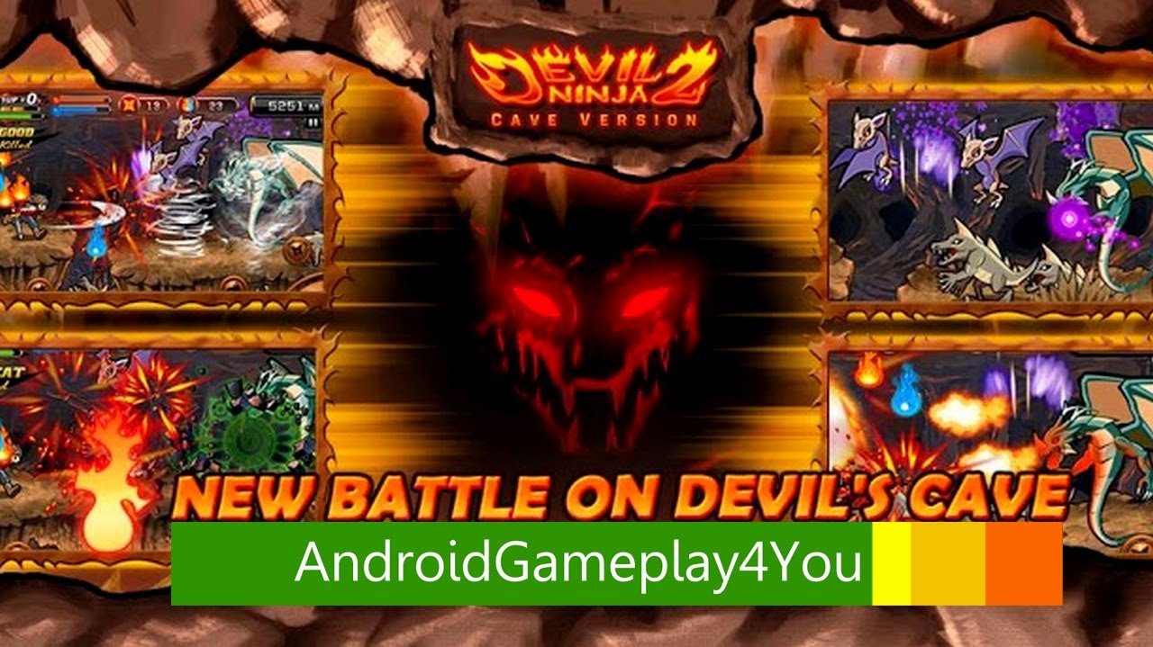 Devil Ninja2 (Cave) Android Game Gameplay [Game For Kids]