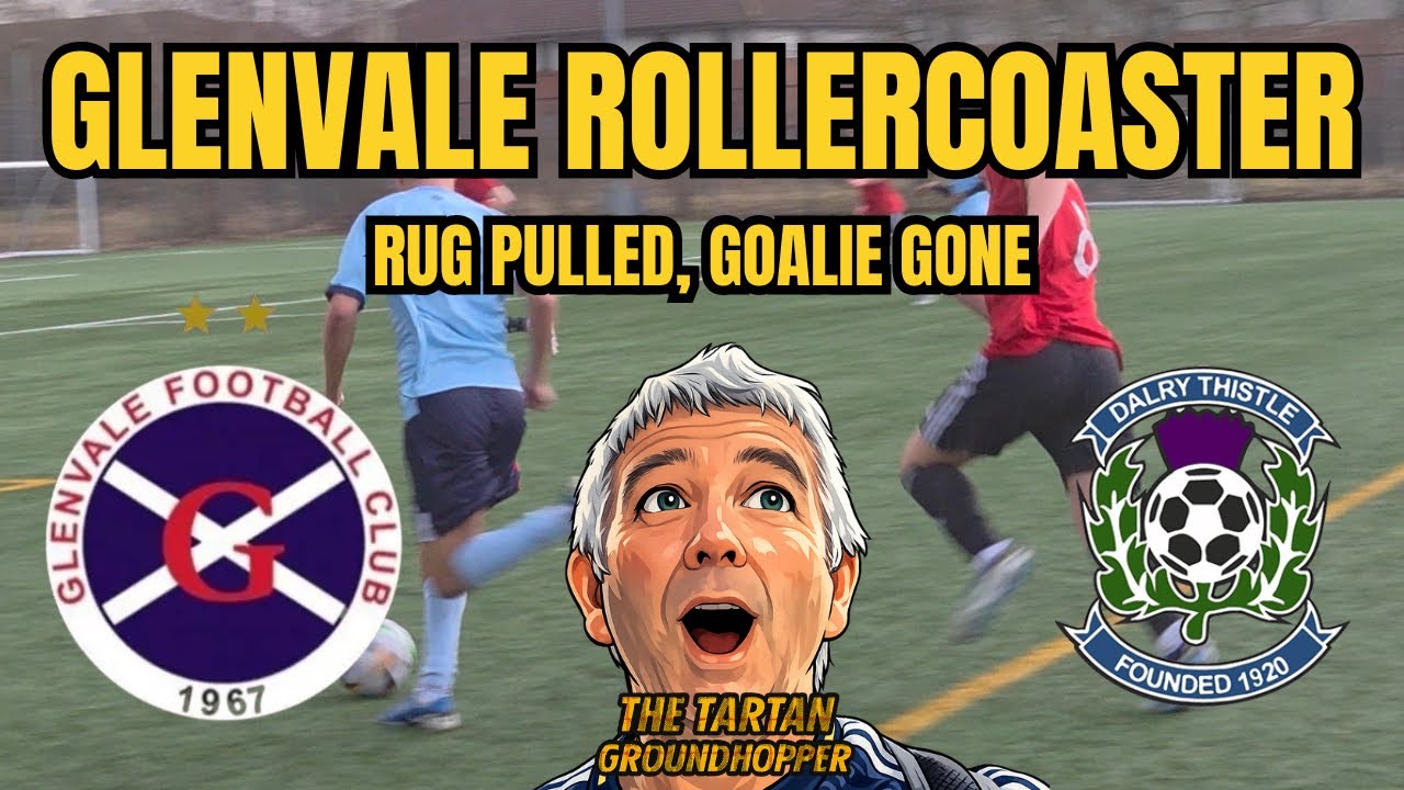 Glenvale FC V Dalry Thistle  | Paisley Tour & Hidden Scottish History - The VLOG