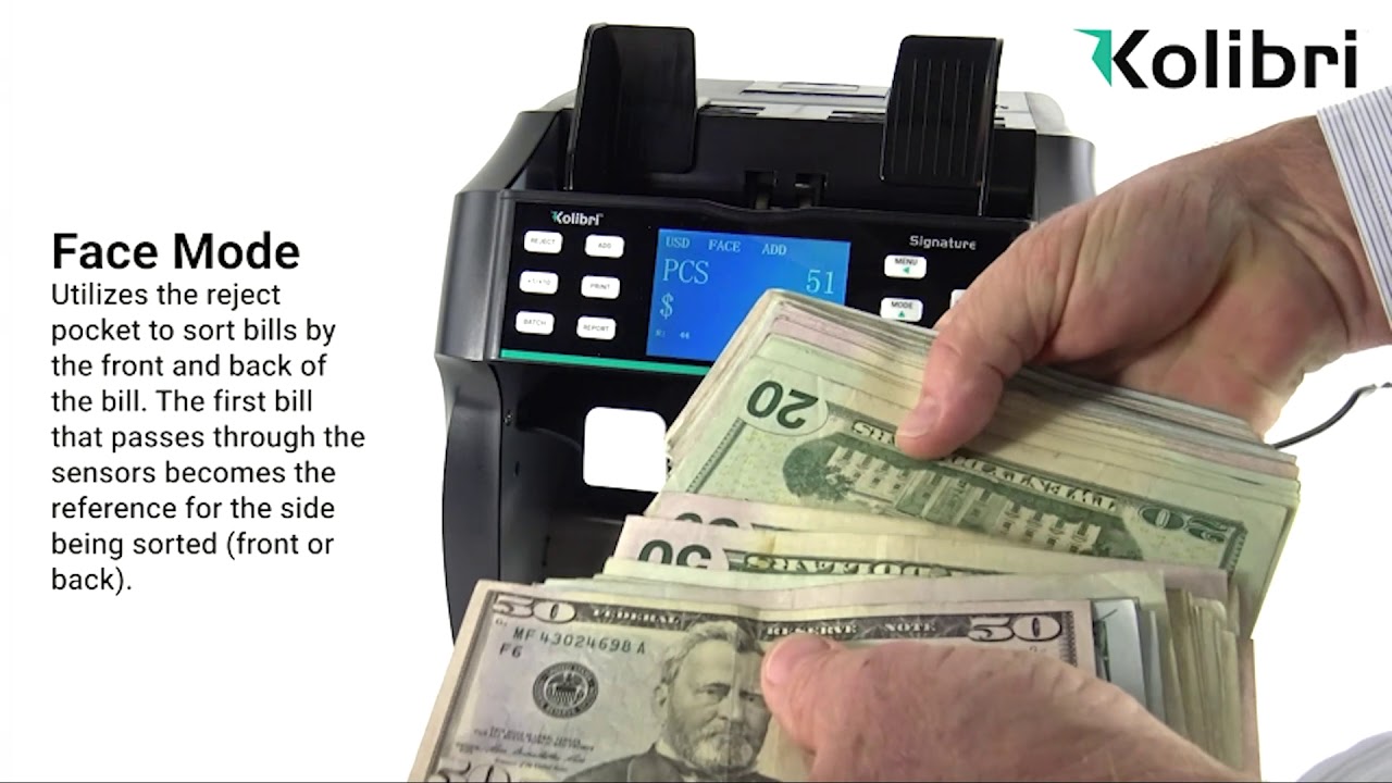 Kolibri Signature Bill Counter: Advanced Features for Streamlined Cash Handling | Kolibri USA
