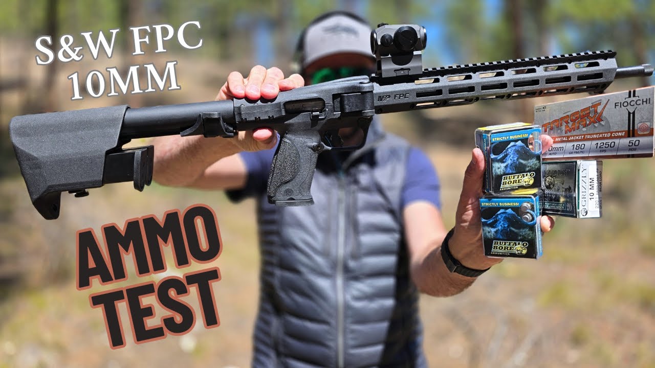 Тест боеприпасов S&W FPC 10 мм: высвобождение мощи!
