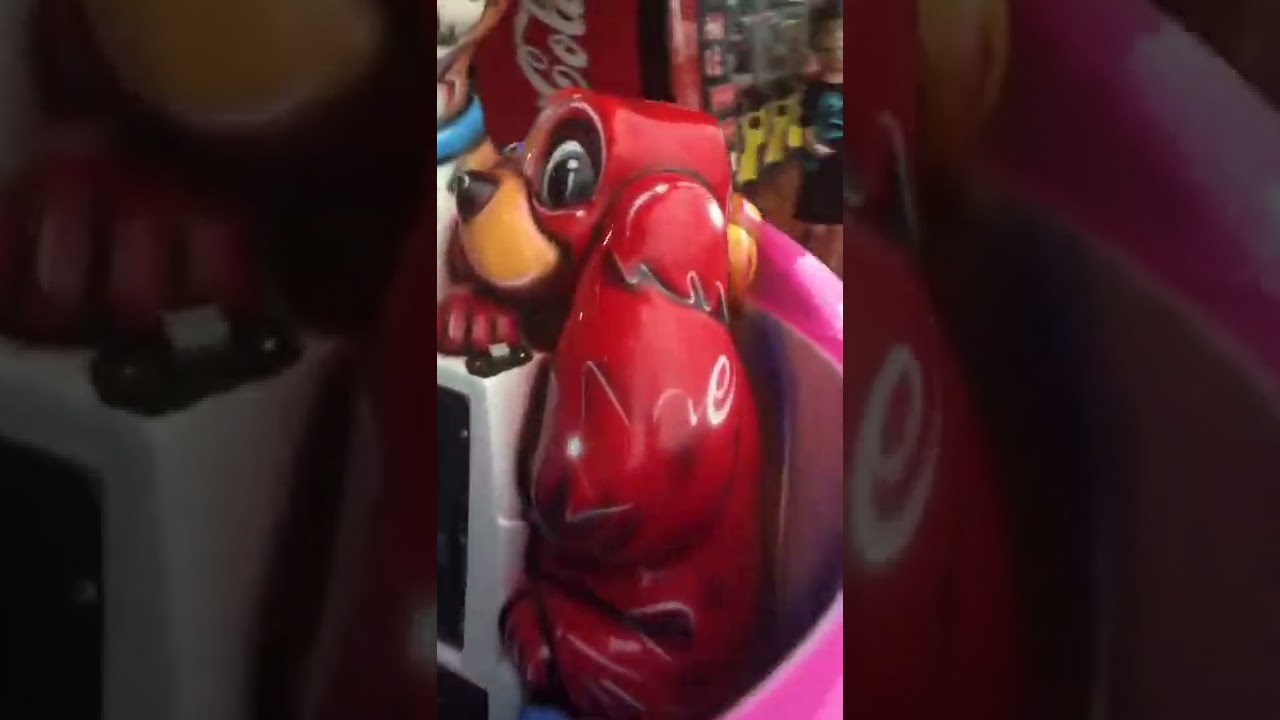 Lady and the tramp kiddie ride