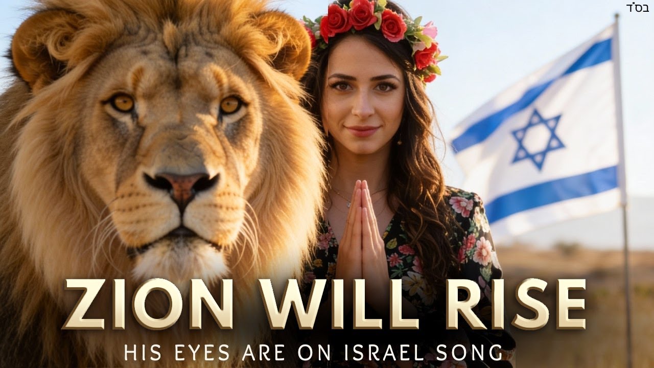 God’s Eyes Are on Israel 🎵 Powerful Uplifting Worship Song in Hebrew & English