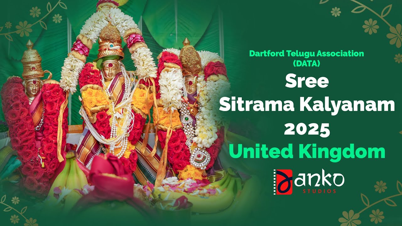 Sree Sitarama Kalyanam 2025 | Grand Celebration in Dartford, UK | Anko Studios