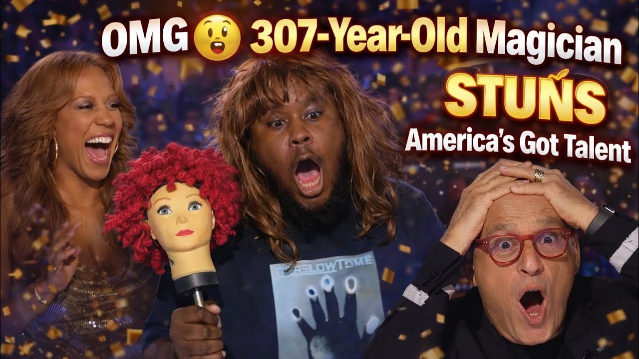 OMG😱 307-Year-Old Magician STUÑS America’s Got Talent with with TĘRRIFYING H0rrør Mağic #viralvideo 