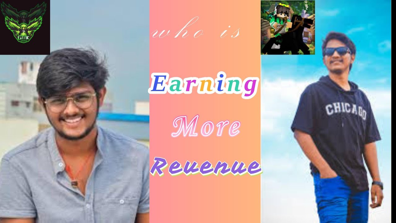 MONTHLY REVENUE FOR GMK GAMER & RAJU GAMING||IN TELUGU||META GAMING TELUGU