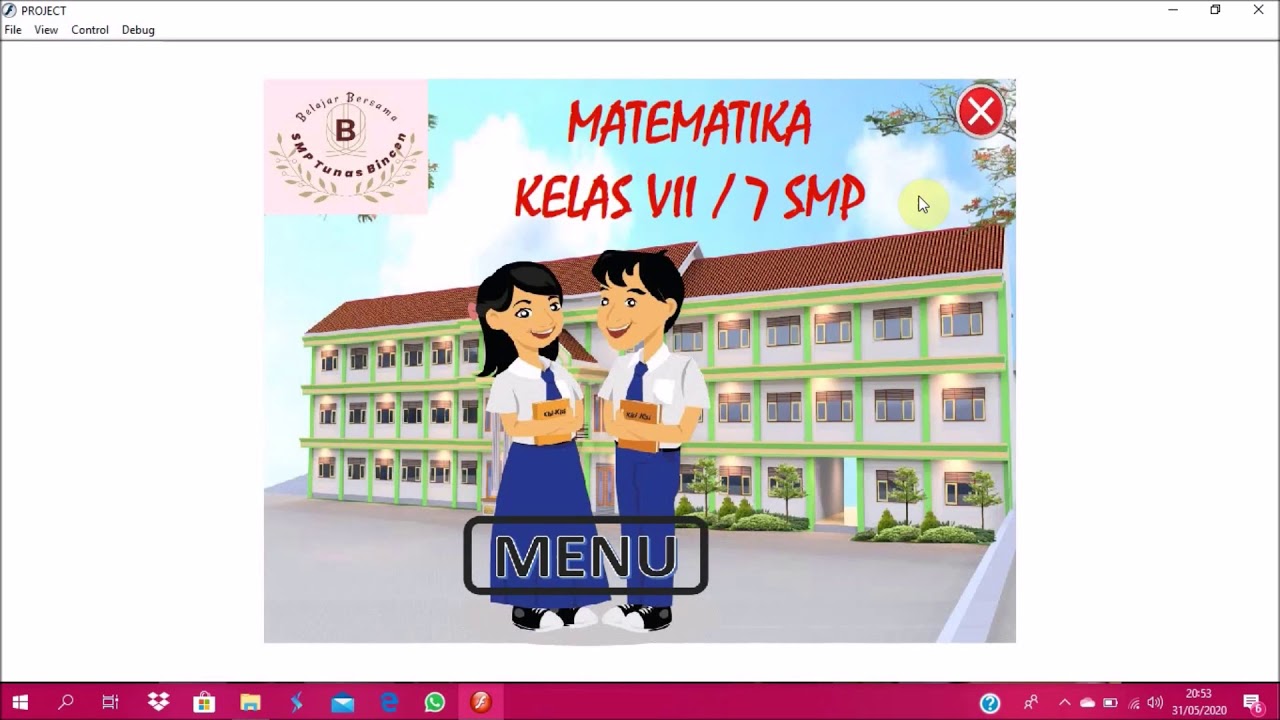 Media Pembelajaran Berbasis Flash Menggunakan Macromedia Flash 8 (Agustini 180384202004)
