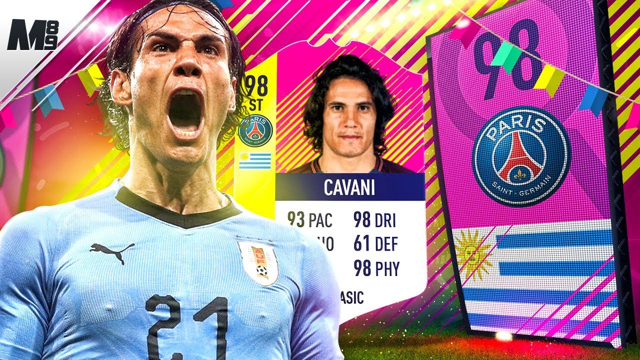 FIFA 18 TOTT CAVANI REVIEW | 98 TOTT CAVANI PLAYER REVIEW | FIFA 18 ULTIMATE TEAM
