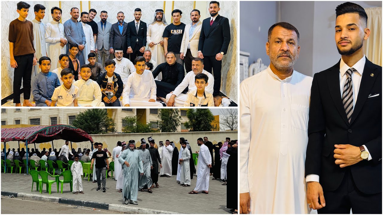 الف مبروك الاخ مهدي حيدر العيساوي بمناسبة حفل زفافة 2025/4/3 تصوير مهند العيداني