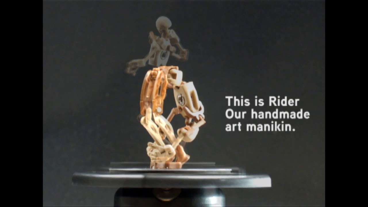 A9RIG  - The only art manikin capable of achieving every pose humanly possible