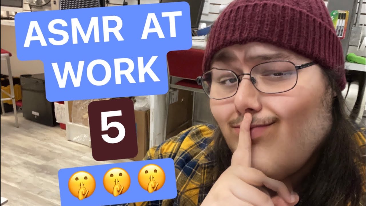 😳ASMR at Work 5: No Talking!🤭 (Not Even a Peep!)😴