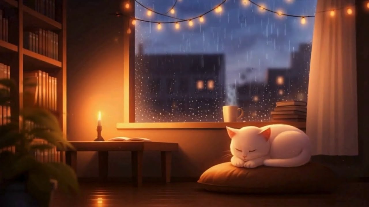 Anime Rain Loop &mdash; Aesthetic Background for Lofi Beats & Chill Vibes