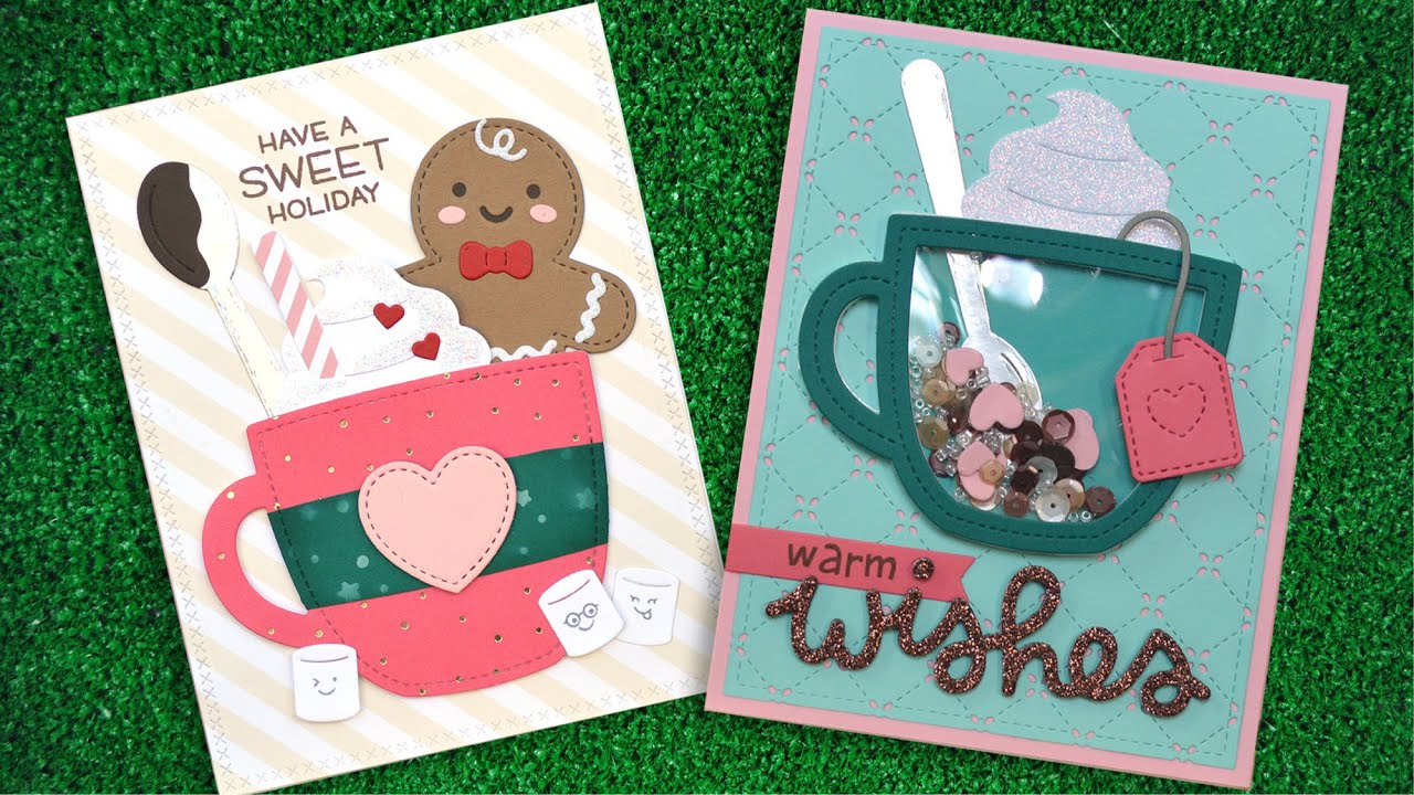 Outside In Stitched Mug and Stitched Mug Frame + 2 cards from start to finish