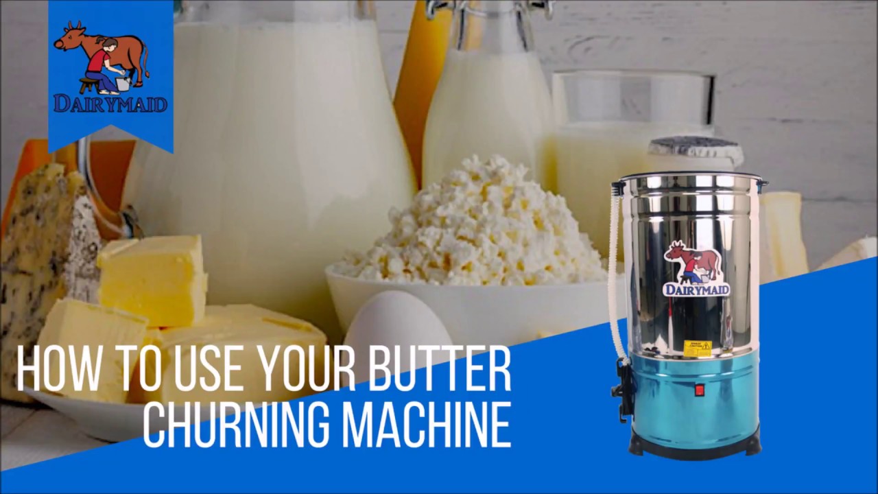 How to use the Dairy Maid Butter Churner
