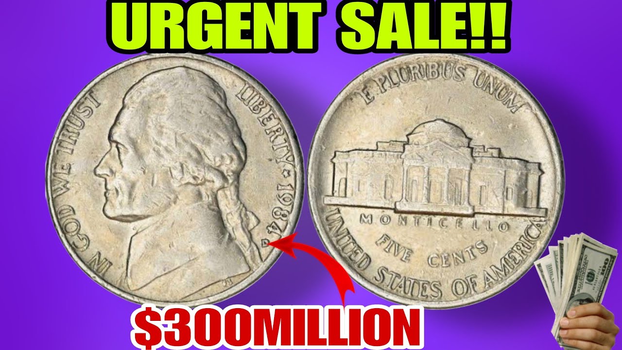 Don't Spend That American USA 5 Cent 1984- That Have More Value In Today Market!! Most Worth?