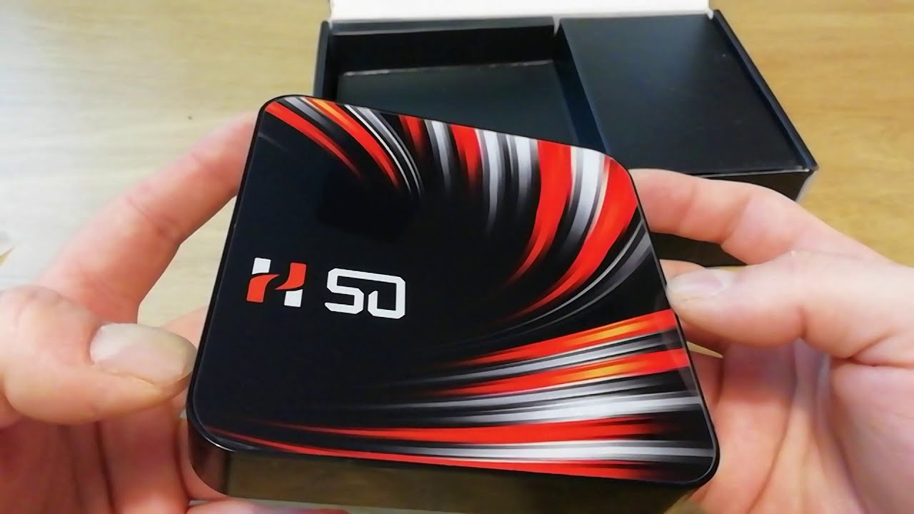 H50 Smart TVBox Android 10 4K Ultra HD 4/32Gb - unboxing